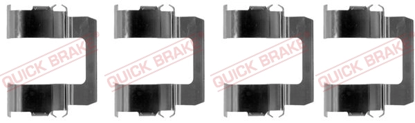 Accessory Kit, disc brake pad